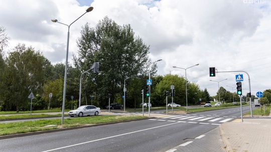 Sygnalizacja na ul. Maratońskiej gotowa