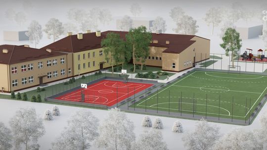 Szkoła w Małęczynie zostanie przebudowana [WIZUALIZACJA]