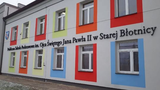 Szkoła w Starej Błotnicy już po remoncie