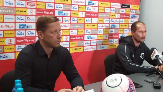 Szkoleniowcy Radomiaka Radom i Stali Mielec ocenili sobotni hit kolejki