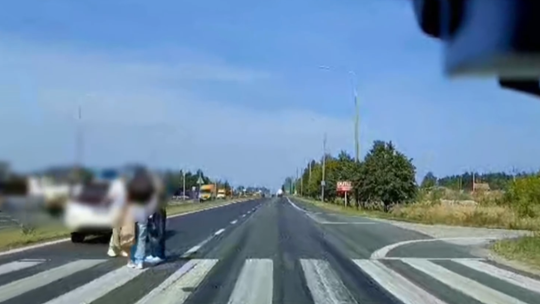 Szokujące nagranie. Potrącenie 13-latki na pasach na Warszawskiej [WIDEO]