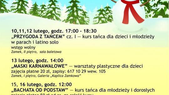 Szydłowiec. Co, gdzie, kiedy? - czyli oferta na ferie