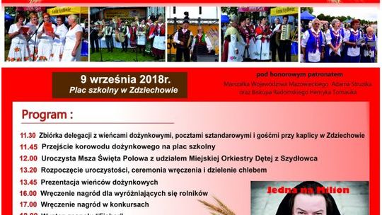 Szydłowiec. Dożynki już w niedzielę