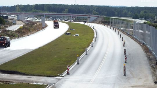 SZYDŁOWIEC. DROGA S7. ZDJĘCIA Z BUDOWY