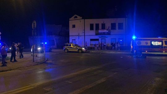 Szydłowiec. Kierowca wjechał w rowerzystę