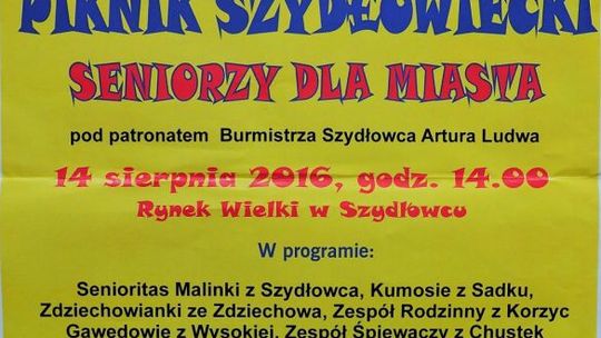 SZYDŁOWIEC. Seniorzy dla miasta