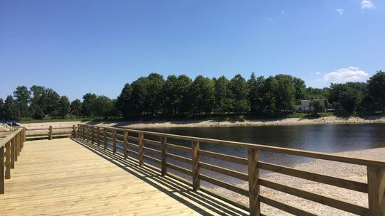 Szydłowiec. Zakończono budowę molo