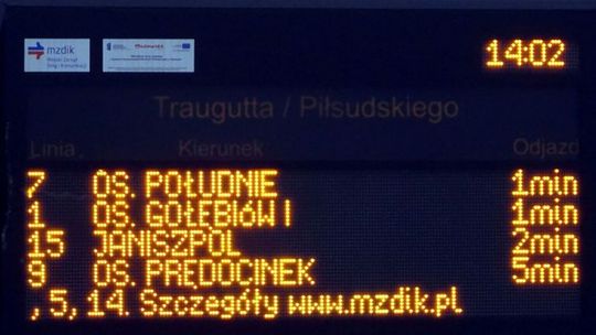 Tablice SDIP przy przystankach. Jak działają?