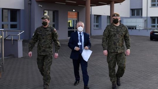 Terytorialsi pomogą w szpitalu tymczasowym