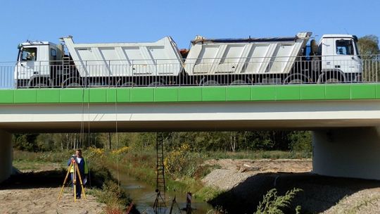 Testowali nowy most nad Mleczną