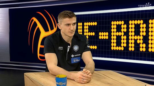 Tie-Break - 04.11.21. Paweł Rusin (Cerrad Enea Czarni Radom)