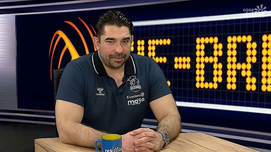 Tie-Break - 13.01.22. Łukasz Kruk (E.Leclerc Moya Radomka) o pierwszym meczu w Radomskim Centrum Sportu