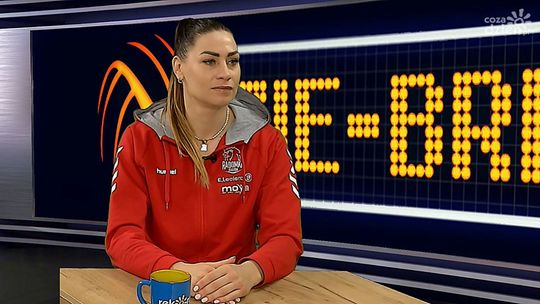 Tie-Break - 21.10.21. Katarzyna Zaroślińska-Król, atakująca E.Leclerc Moya Radomki Radom: - Lubię rolę liderki