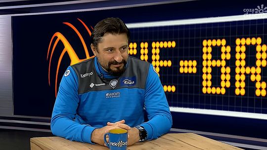 Tie-Break - 30.09.21. Jakub Bednaruk, trener Cerradu Enei Czarnych Radom: Chciałem wzmocnić ofensywę, poszliśmy w fizyczną siatkówkę