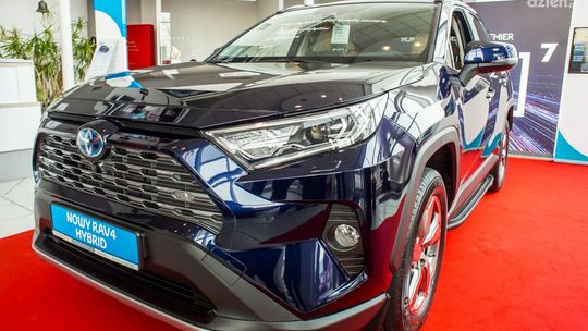 Tłumy na dniach otwartych Toyoty