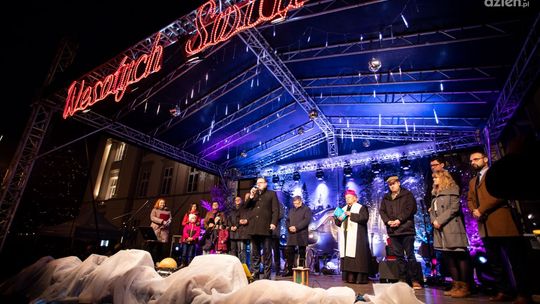 Tłumy na Miejskiej Wigilii