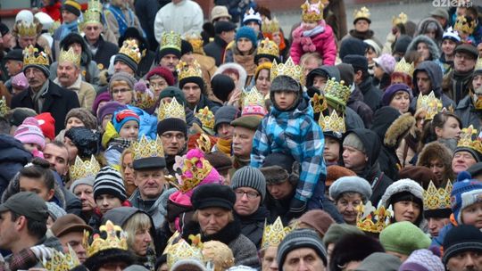 Tłumy radomian na II Orszaku Trzech Króli