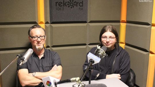 Tomek Dudzic i Paweł Krzysztoporski - rozmowa w studiu lokalnym Radia Rekord