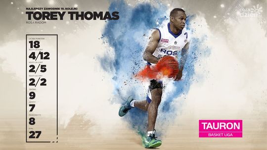 Torey Thomas najlepszy!