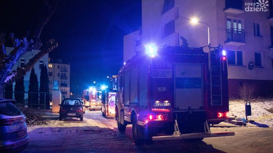 Tragiczny pożar mieszkania. Zginęła jedna osoba