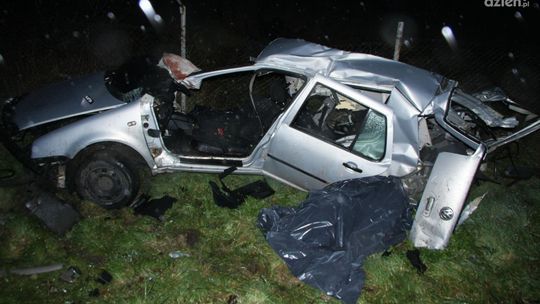 Tragiczny wypadek - zginęły trzy młode osoby!