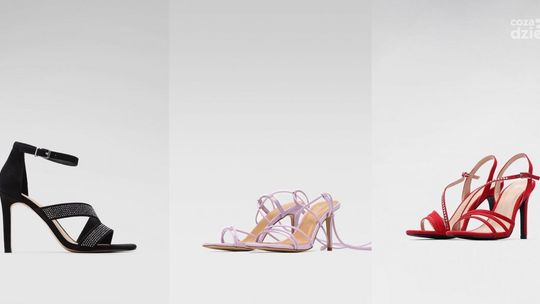Trendy stylizacje z sandałami na szpilce