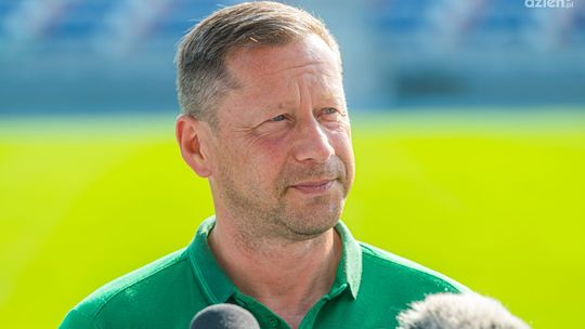 Trener Dariusz Banasik podsumował mecz Radomiaka Radom z Serbami