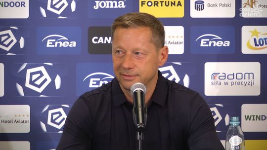 Trener Dariusz Banasik podsumował zwycięski mecz Radomiaka z Wisłą w Krakowie