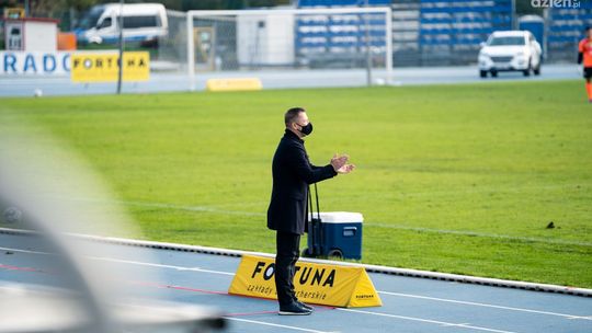 Trener Radomiaka Dariusz Banasik - Jesteśmy sami sobie winni