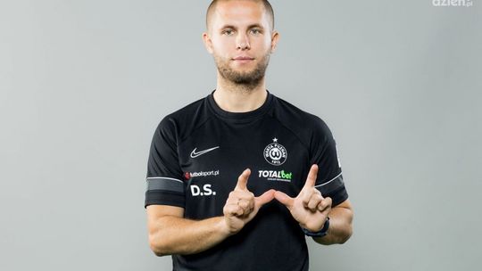 Trener Warty Poznań Dawid Szulczek przed meczem z Radomiakiem Radom