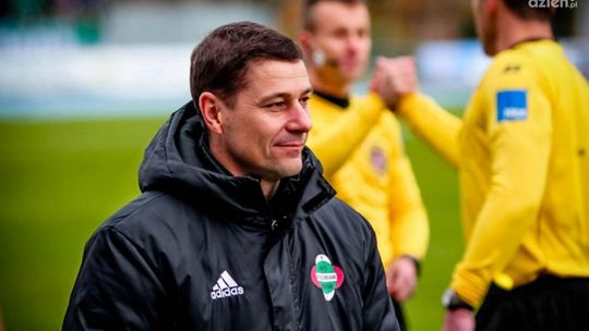 Trenerzy po meczu Radomiak - GKS (KONFERENCJA)