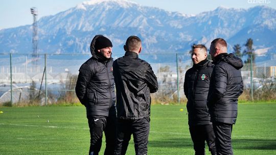 Trening i gra wewnętrzna Radomiaka Radom w niedzielę w Turcji