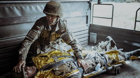 Trenowali ratownictwo na polu walki