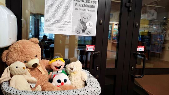 Trwa akcja zbierania pluszaków. Pomożesz?