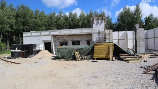 Trwa budowa remizy OSP w Kowali 