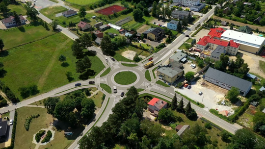 Trwa przebudowa skrzyżowania w Kowali. Jak będzie wyglądało po remoncie?