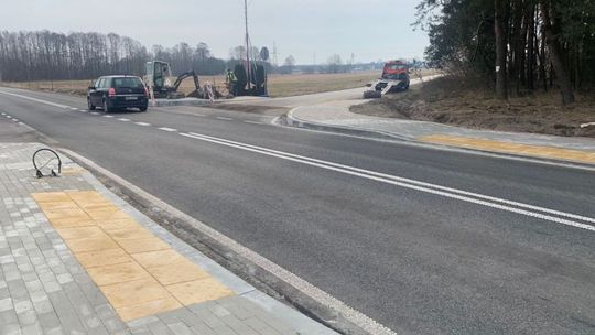 Trwa przebudowa skrzyżowania w Szczytach