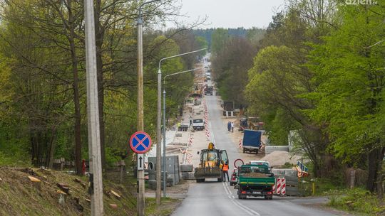 Trwa przebudowa ul. Szydłowieckiej