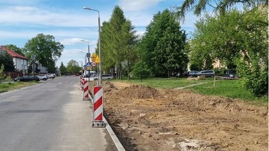 Trwa przebudowa ulicy Wschodniej w Szydłowcu