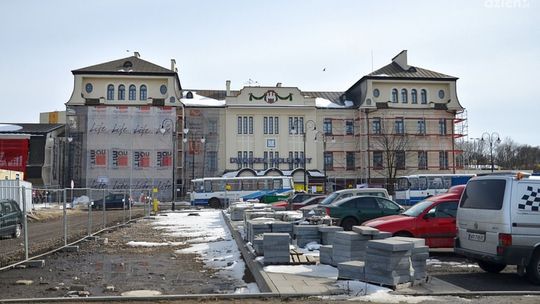 Trwa remont dworca PKP - zobacz postęp prac