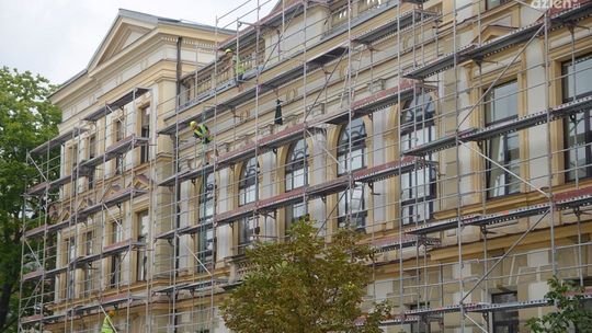 Trwa remont sądu przy ul. Piłsudskiego