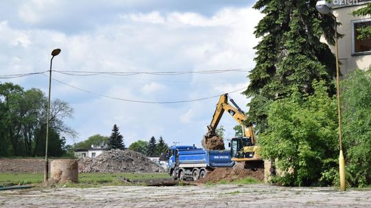 Trwa rozbiórka stadionu Radomiaka