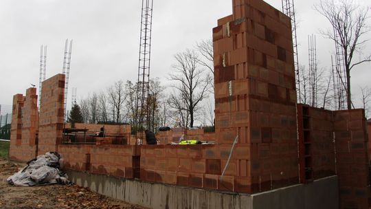 Trwa rozbudowa szkoły we Wrzeszczowie