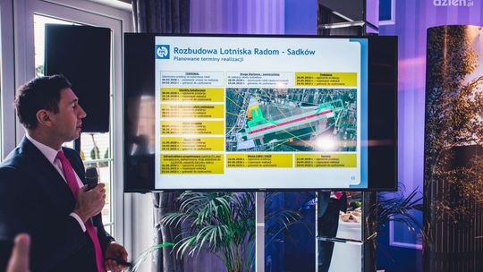 Trwają prace na lotnisku