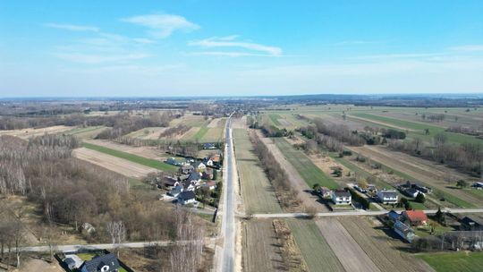 Trwają prace przy budowie drogi powiatowej Dąbrówka Warszawska - Ruda Wielka