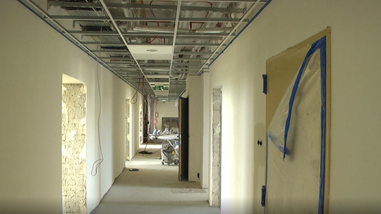 Trwają prace w Centrum Rehabilitacji Trwają prace w Centrum Rehabilitacji