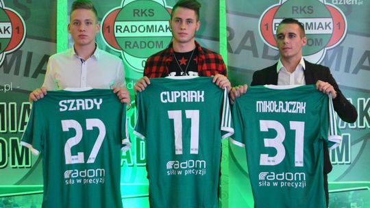 Trzech nowych piłkarzy w Radomiaku