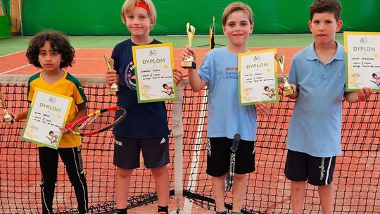 Trzy medale dla tenisistów Akademii Tenisowej Masters Radom