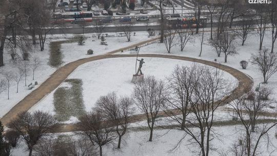 Tu kiedyś był park... Zobacz, jak wyglądał