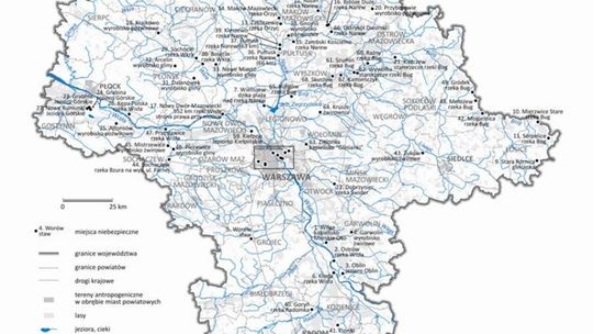 Tu lepiej się nie kąpać. Czarne punkty wodne!